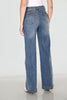 Frank Lyman - Wide Leg Blue Jean with Belt