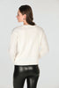 Frank Lyman - Cream and Black Floral Sweater