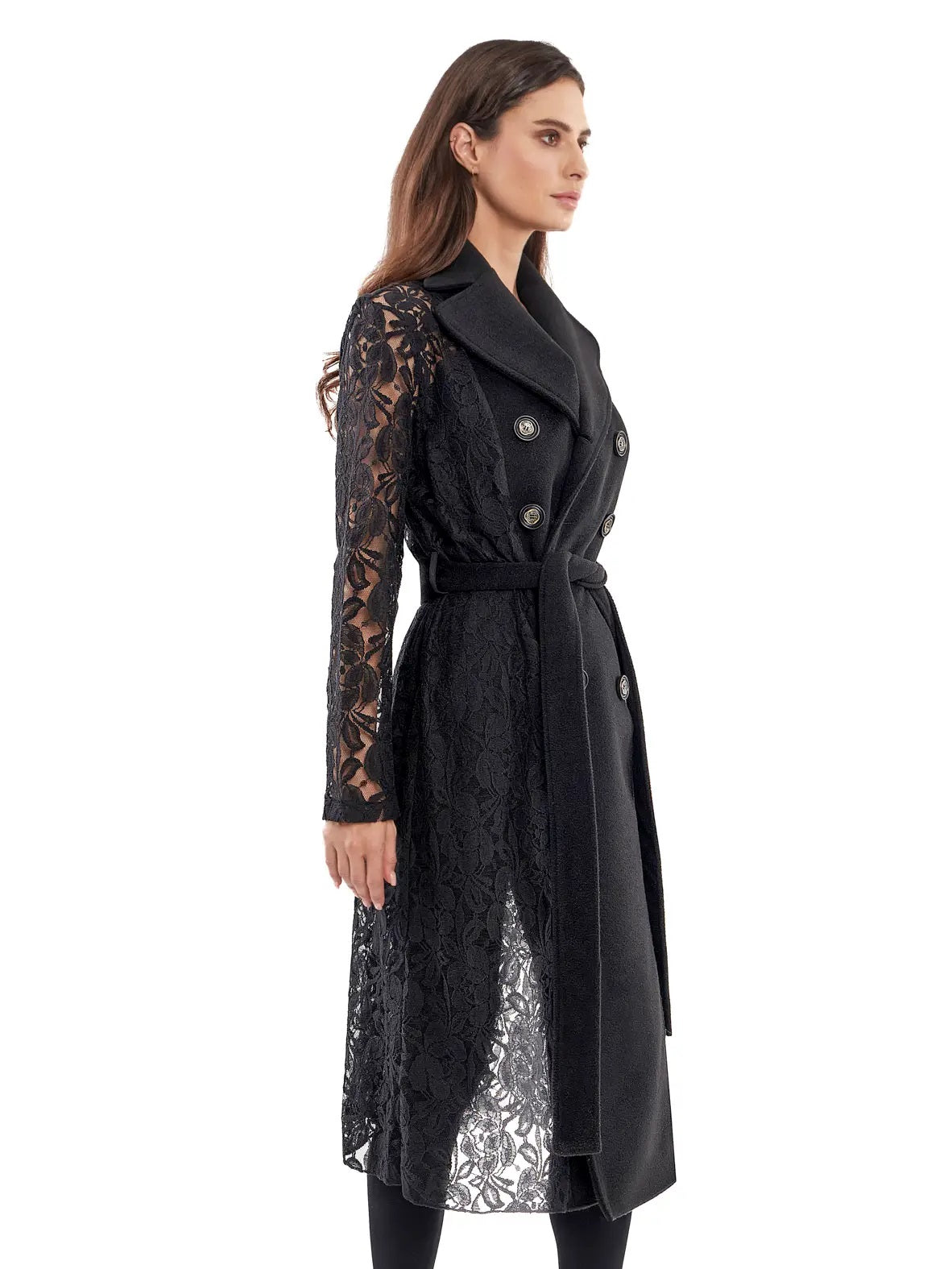 Adore - Black Lace Coat KricketsClothingCo Adore - Black Lace Coat KricketsClothingCo