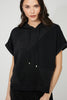 Frank Lyman - Embellished Short Sleeve Hoodie