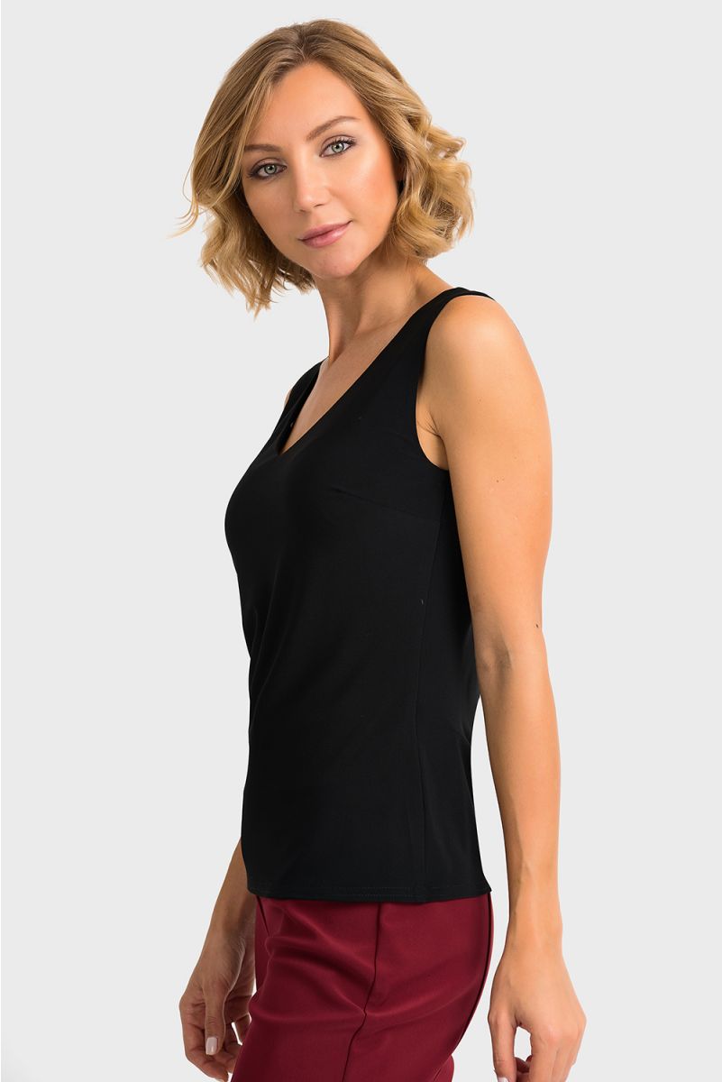 Joseph Ribkoff - Black Tank – KricketsClothingCo