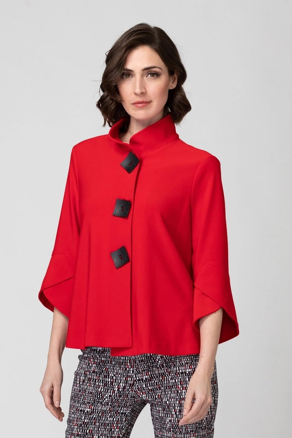 Joseph ribkoff red jacket discount